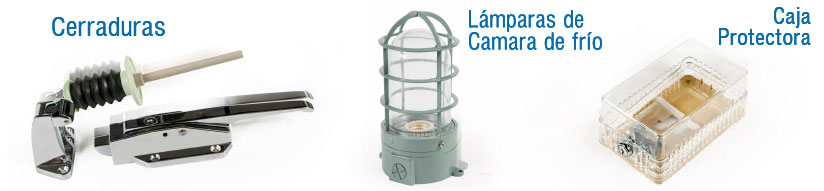 Accesorios para camara frigorifica